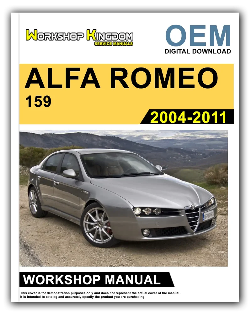 ALFA ROMEO 159 Workshop Manual