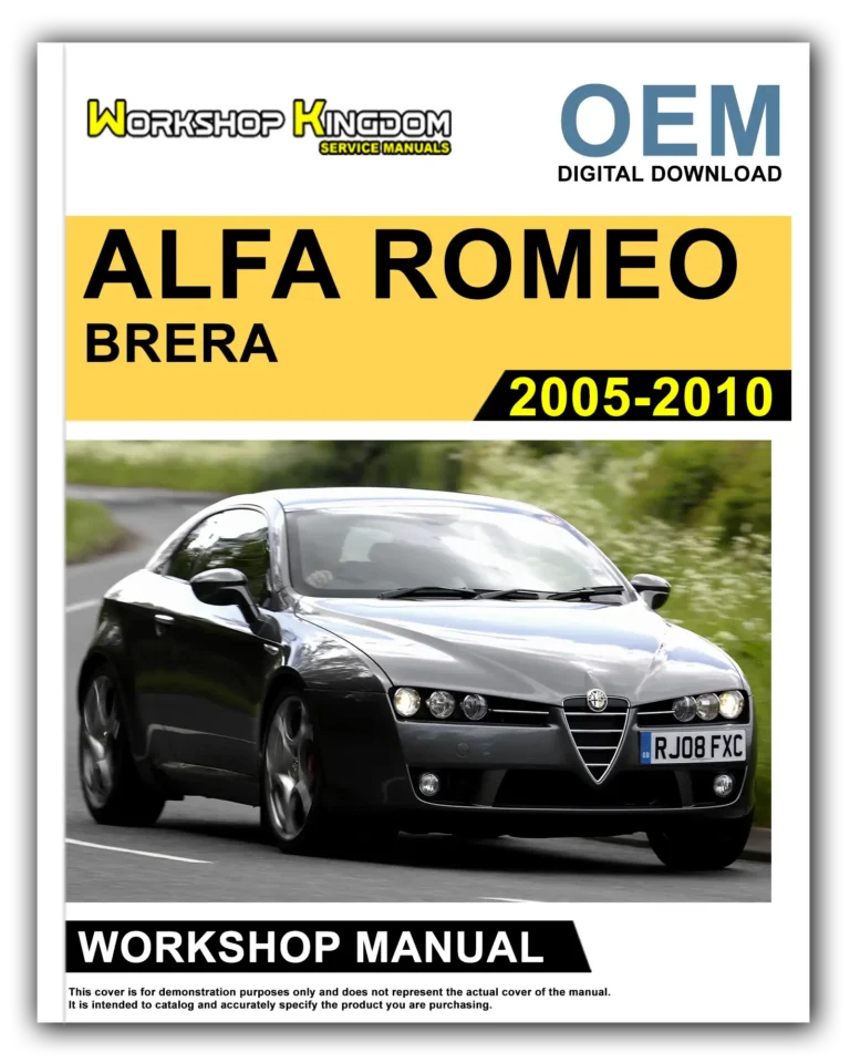 ALFA ROMEO BRERA (2005-2010) Workshop Repair Service Manual – English – OEM Download