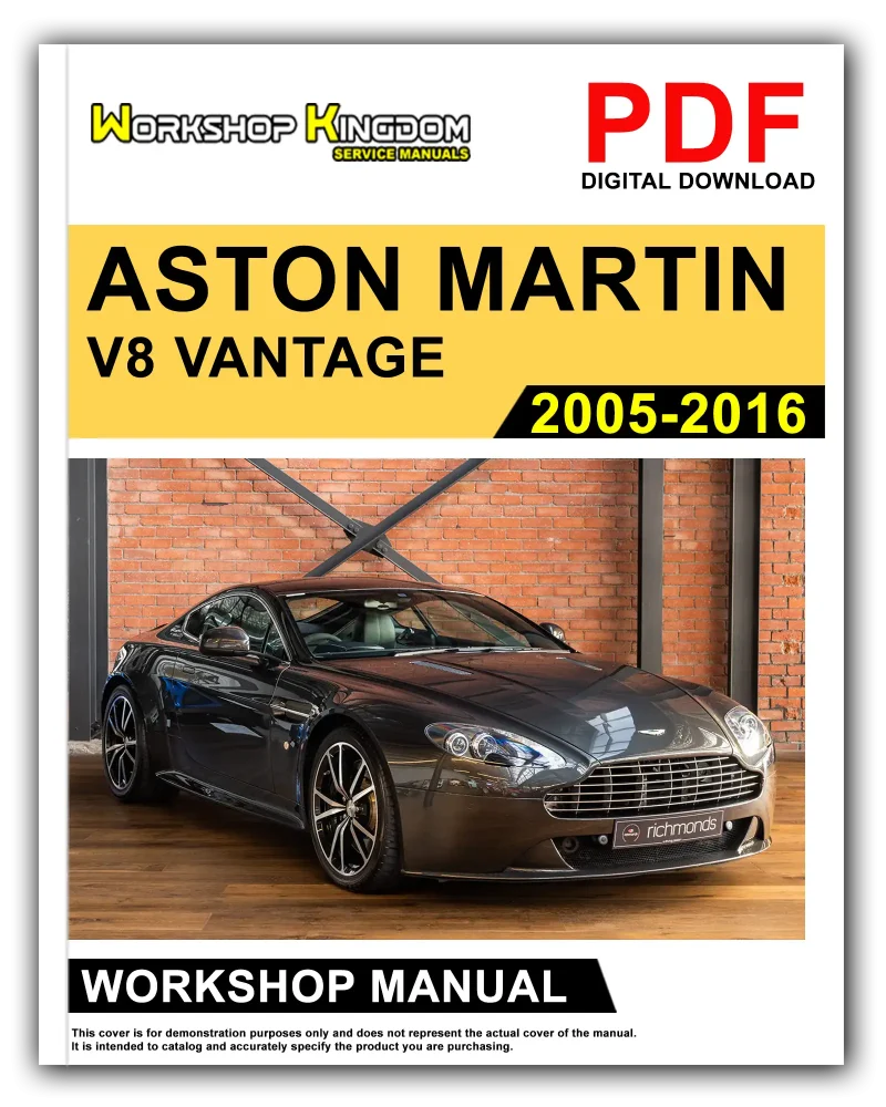 ASTON MARTIN V8 VANTAGE Workshop Manual