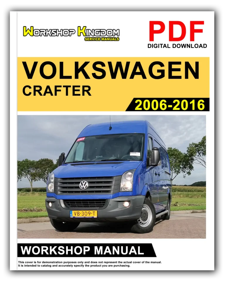 VOLKSWAGEN CRAFTER (2006-2016) Workshop Repair Service Manual – English – PDF Download