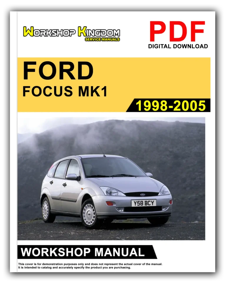 FORD FOCUS (1998-2005) Workshop Repair Service Manual – English – PDF Download