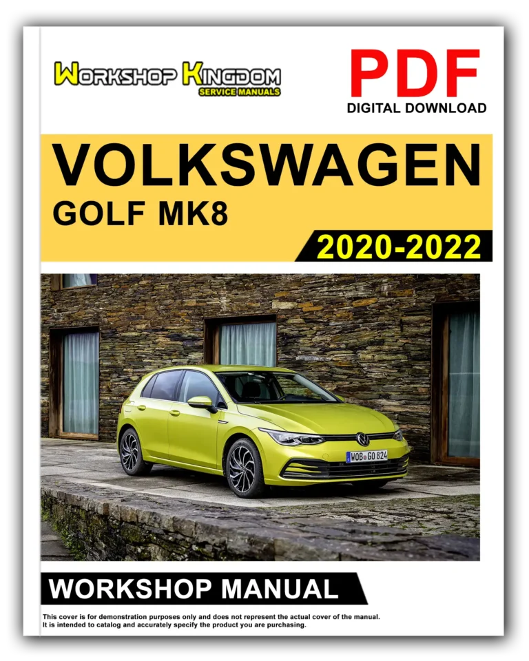 VOLKSWAGEN GOLF (2020-2022) Workshop Repair Service Manual – English – PDF Download