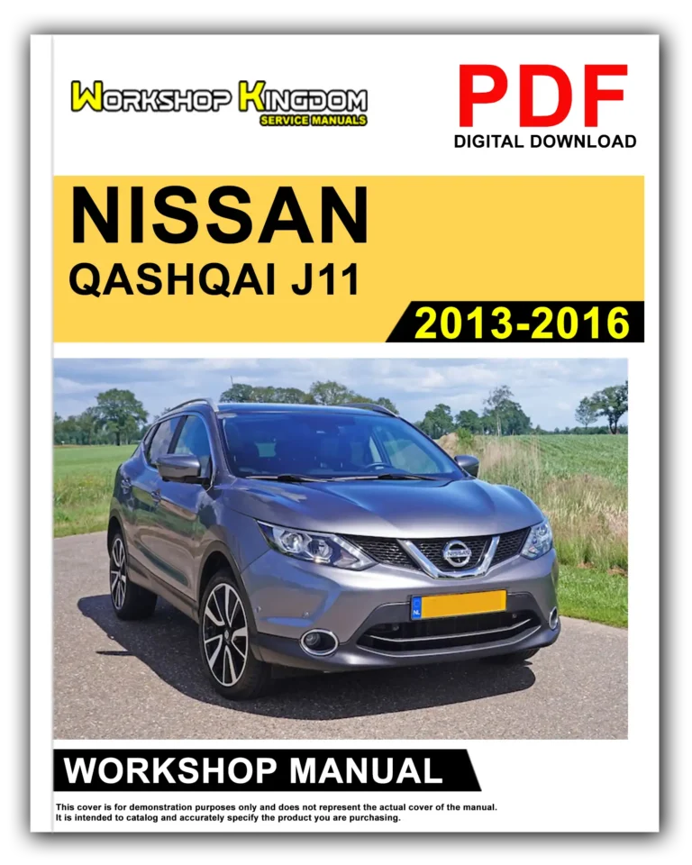 NISSAN QASHQAI J11 (2013-2016) Workshop Repair Service Manual – English – PDF Download
