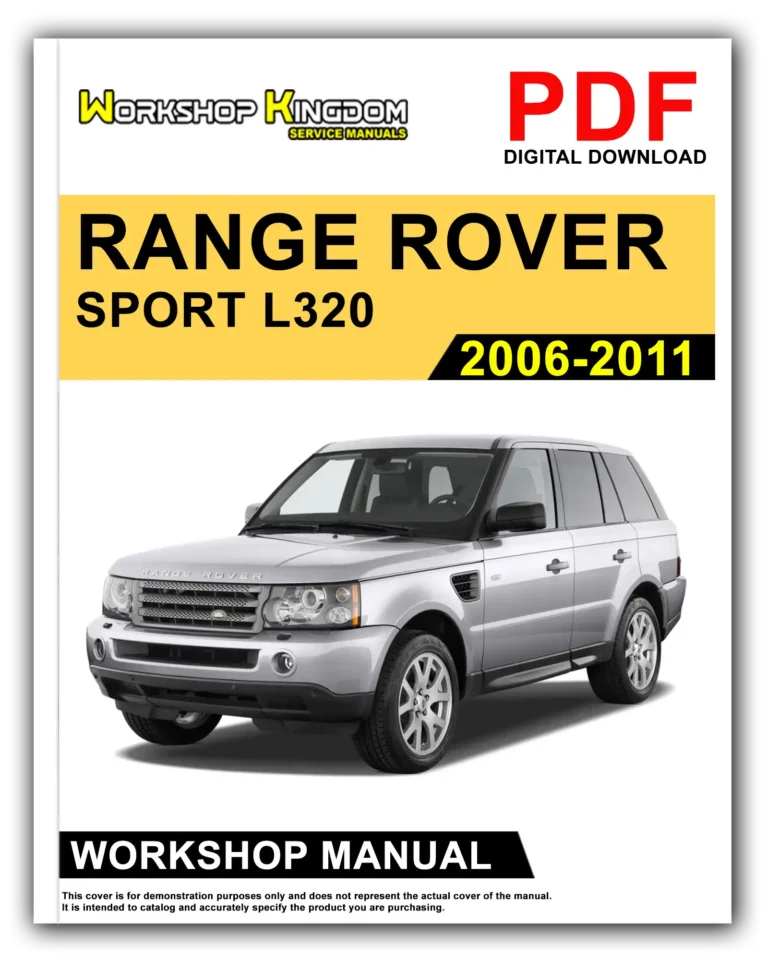 RANGE ROVER SPORT L320 (2006-2011) Workshop Repair Service Manual – English – PDF Download