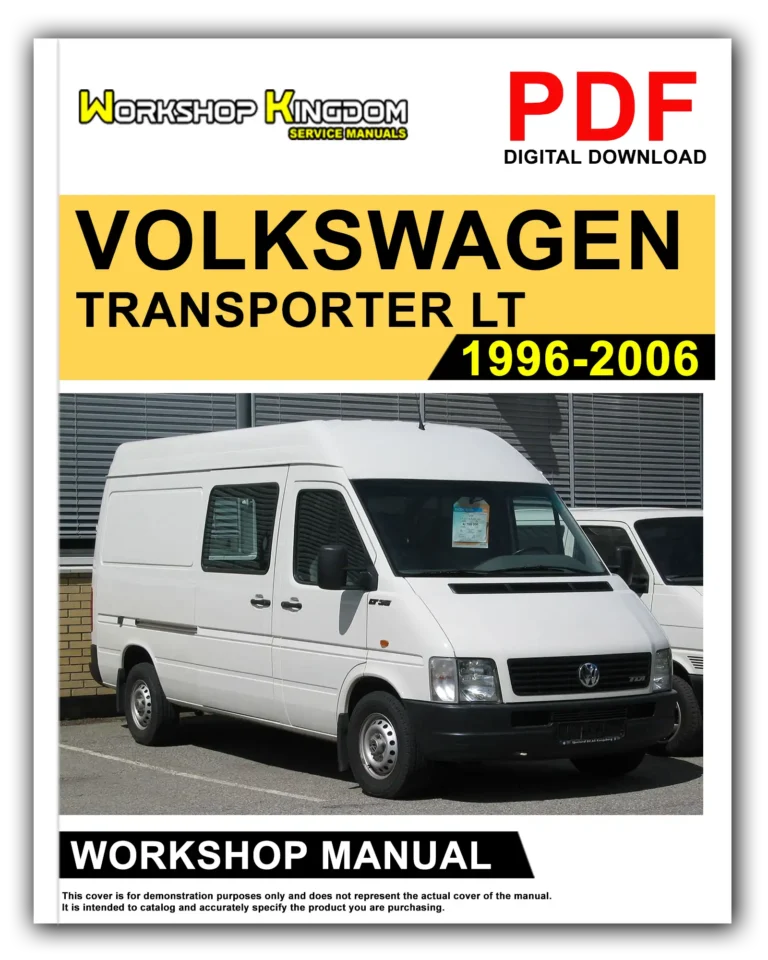 VOLKSWAGEN TRANSPORTER LT (1996-2006) Workshop Repair Service Manual – English – PDF Download