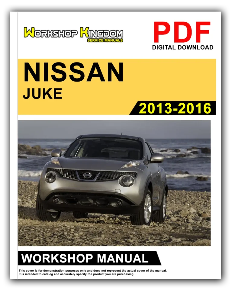 NISSAN JUKE (2013-2016) Workshop Repair Service Manual – English – PDF Download