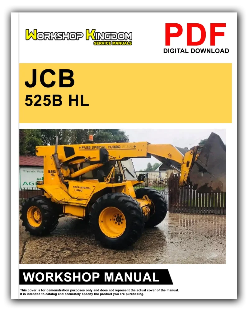 JCB 520 520HL 525 525B 530 530HL 540B Workshop Manual