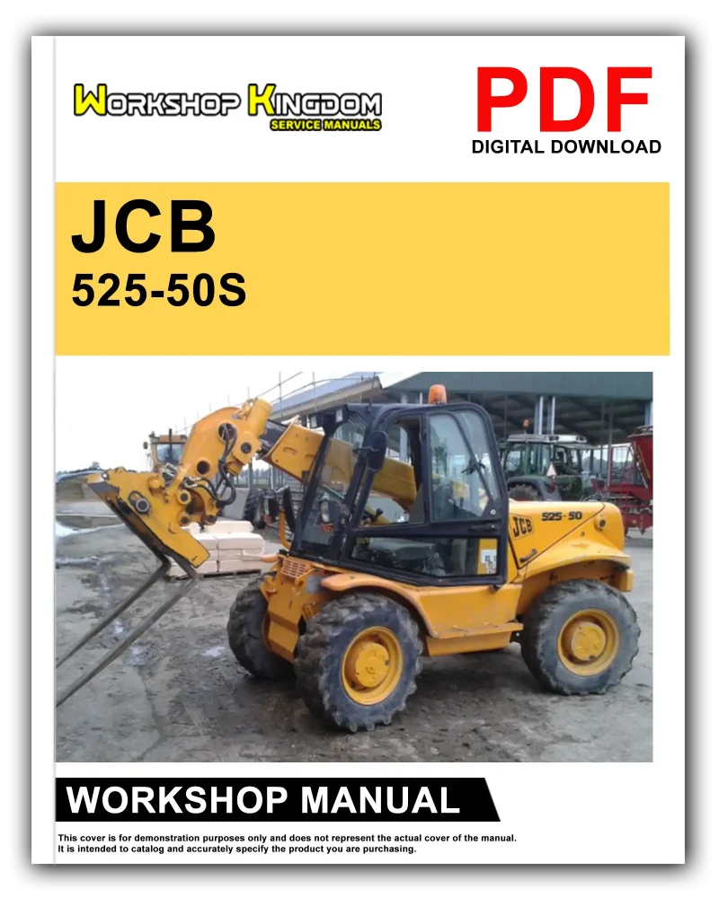 JCB 520-50 525-50 525-50S Workshop Manual