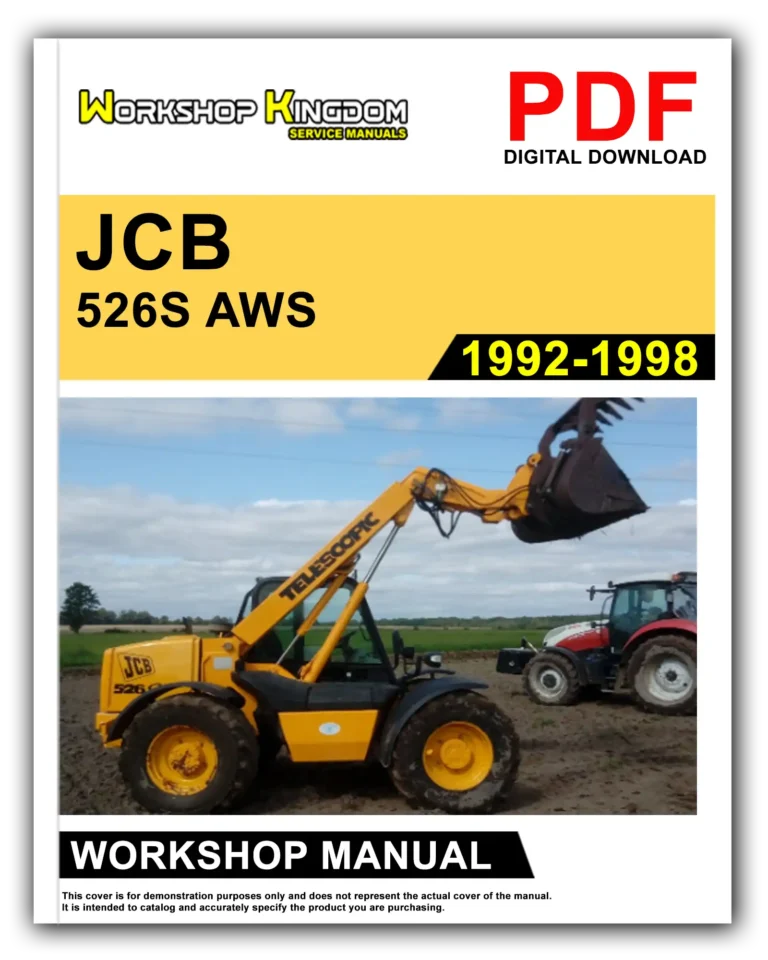 JCB 520-55 RS 520-55 AWS-526-55 526-55 AWS 526S AWS Workshop Repair Service Manual – English – PDF Download
