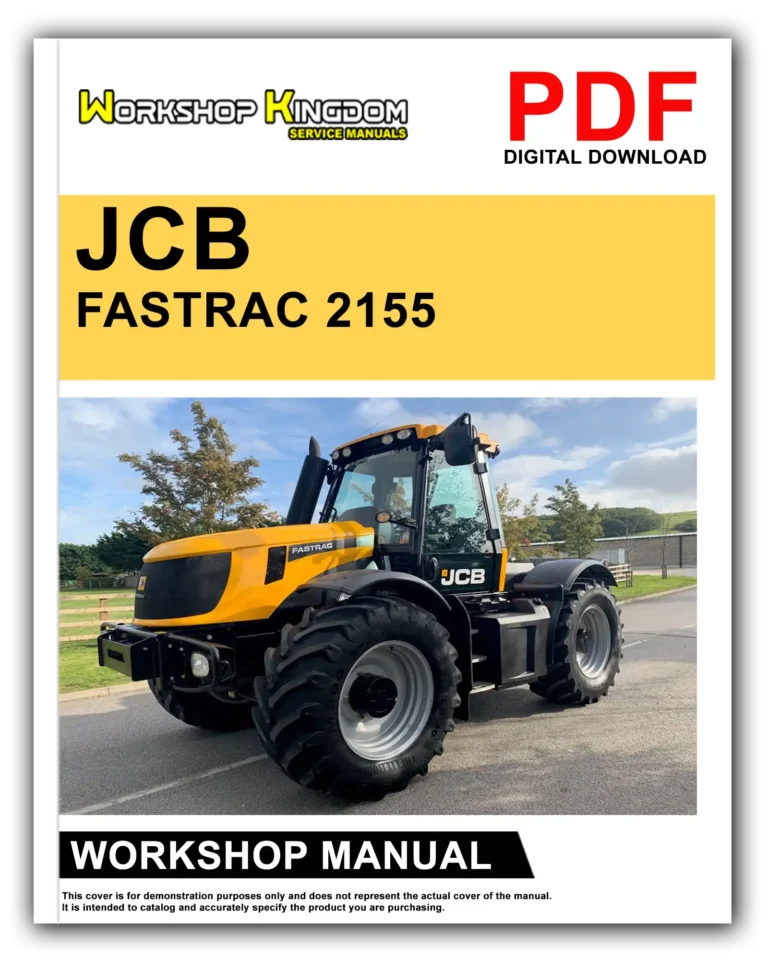 JCB FASTRAC 2155 2170 Workshop Repair Service Manual – English – PDF Download