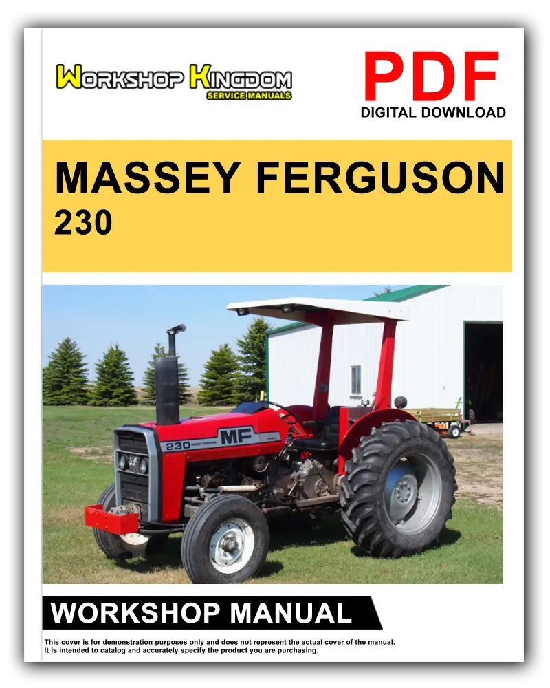 MASSEY FERGUSON 230 235 240 245 250 Workshop Manual