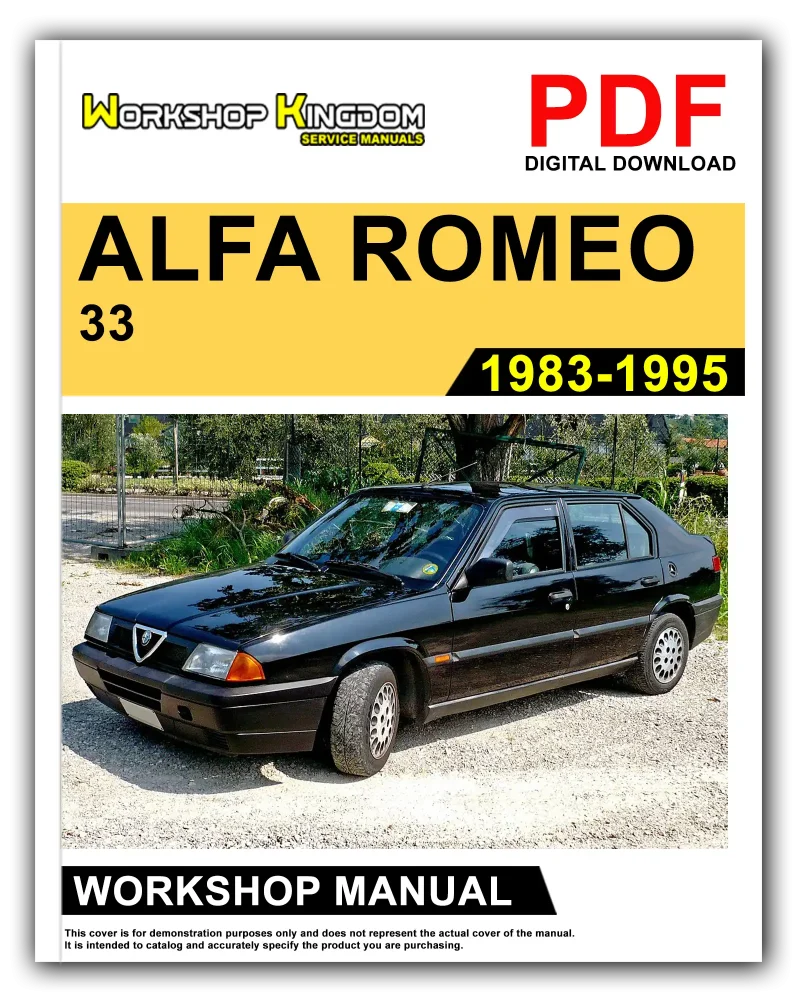 ALFA ROMEO 33 Workshop Manual