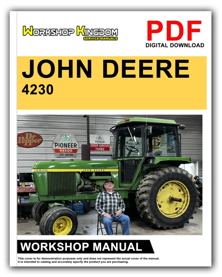 JOHN DEERE 4230 SERIES Workshop Repair Service Manual – English – PDF Download
