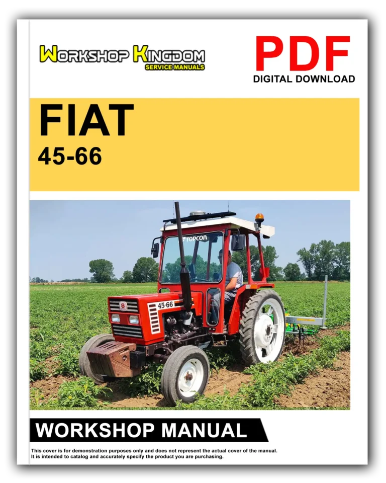 FIAT 45-66 45-66 DT Workshop Repair Service Manual – English – PDF Download