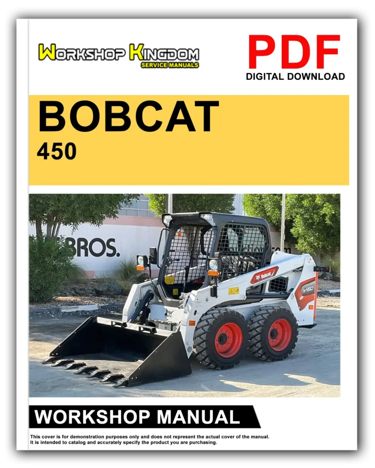 BOBCAT 450 Workshop Repair Service Manual – English – PDF Download