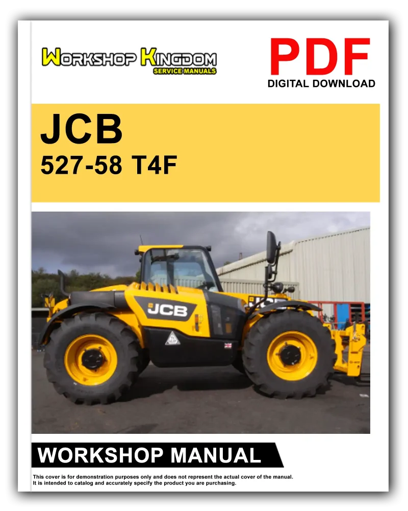 JCB 527-58 T4F Workshop Manual