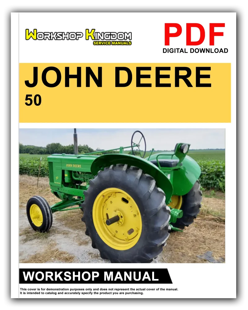JOHN DEERE 50 60 70 Workshop Manual