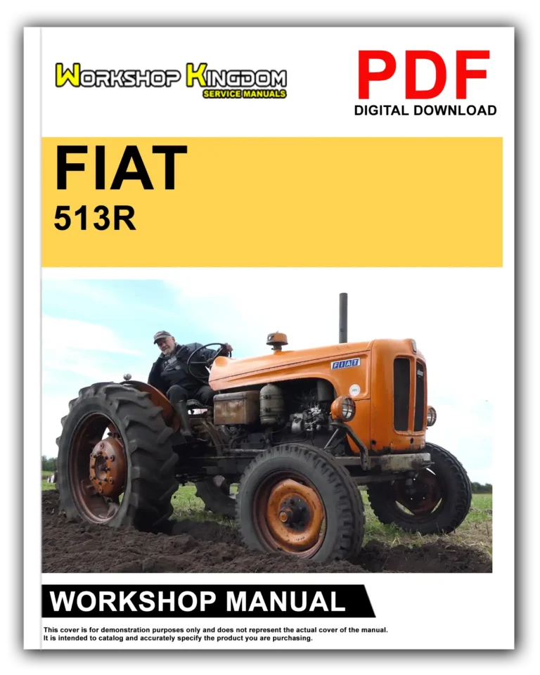 FIAT 513R Workshop Repair Service Manual – English – PDF Download