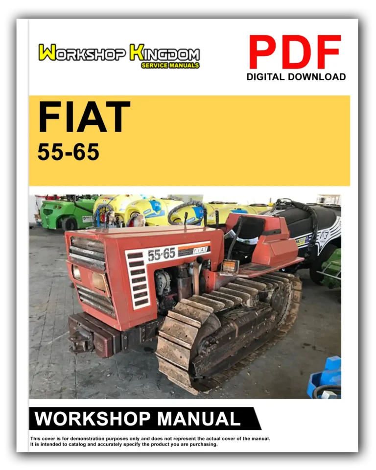 FIAT 55-65 60-65 70-65 80-65 Workshop Repair Service Manual – English – PDF Download