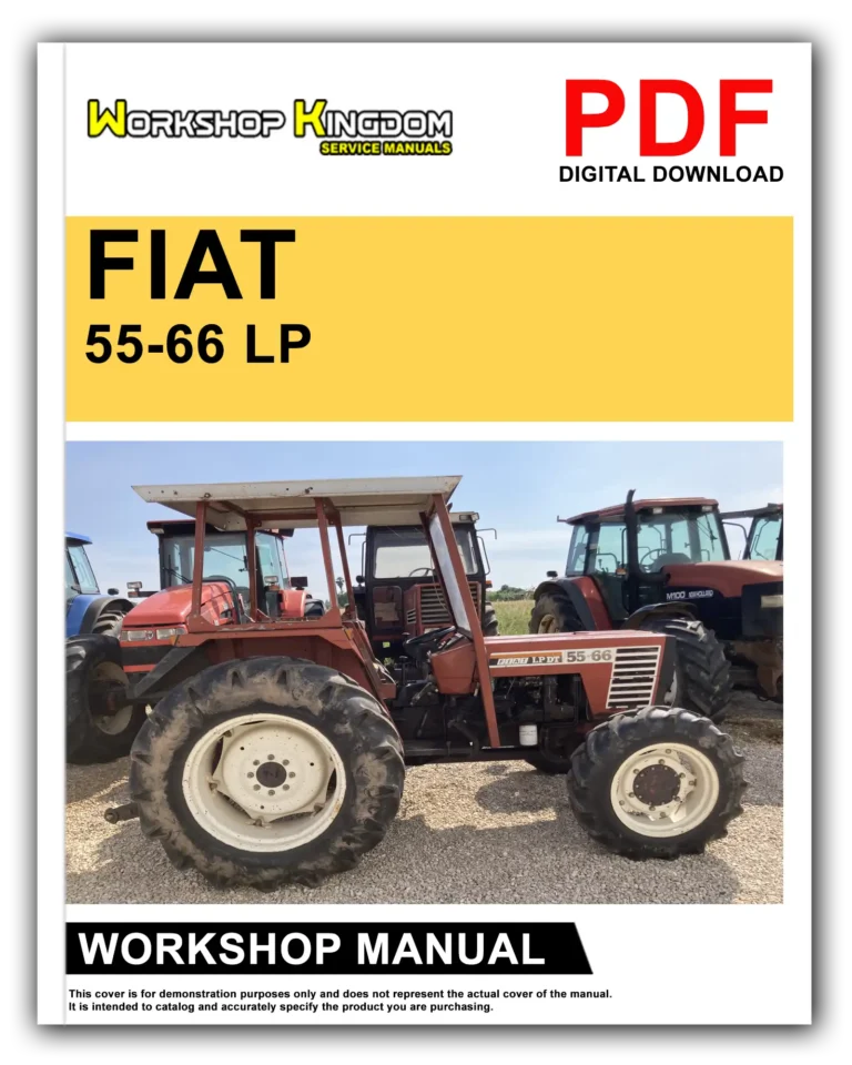 FIAT 55-66LP 60-66LP 70-66LP 55-66DT LP 60-66DT LP 70-66DT LP Workshop Repair Service Manual – English – PDF Download