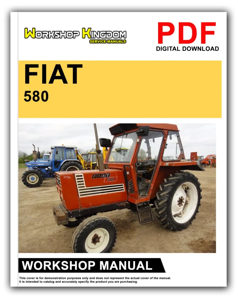 FIAT 580 580 DT 680 680 DT Workshop Repair Service Manual – English – PDF Download