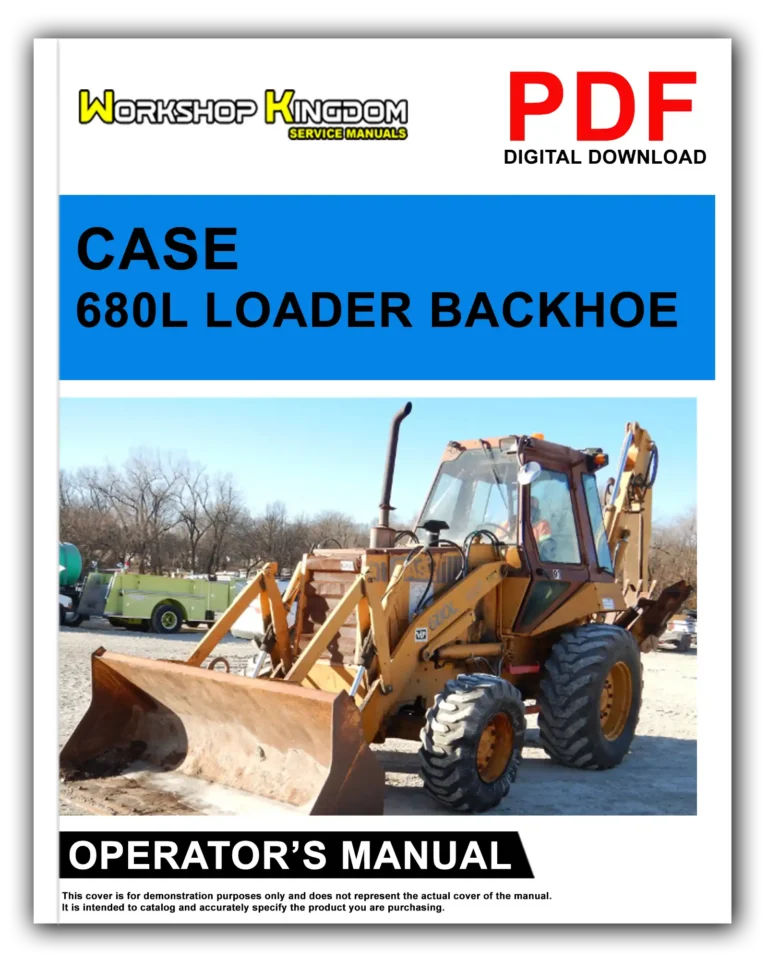 CASE 680L Operator’s Manual – English – PDF Download