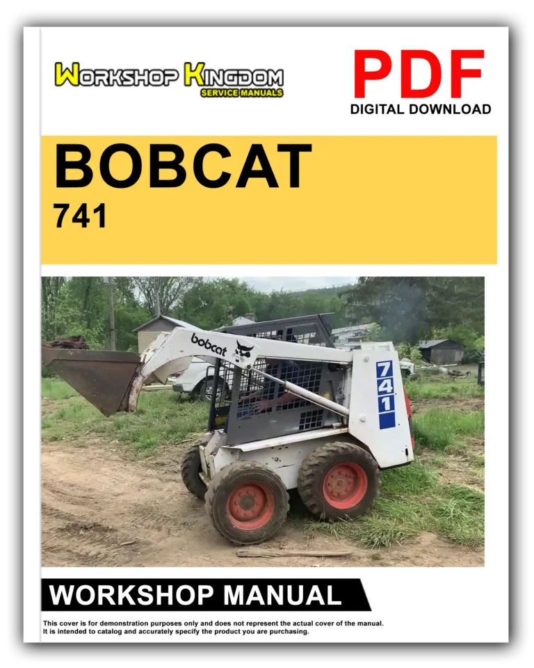 BOBCAT 741 742 742B 743 743B 743DS Workshop Repair Service Manual – English – PDF Download
