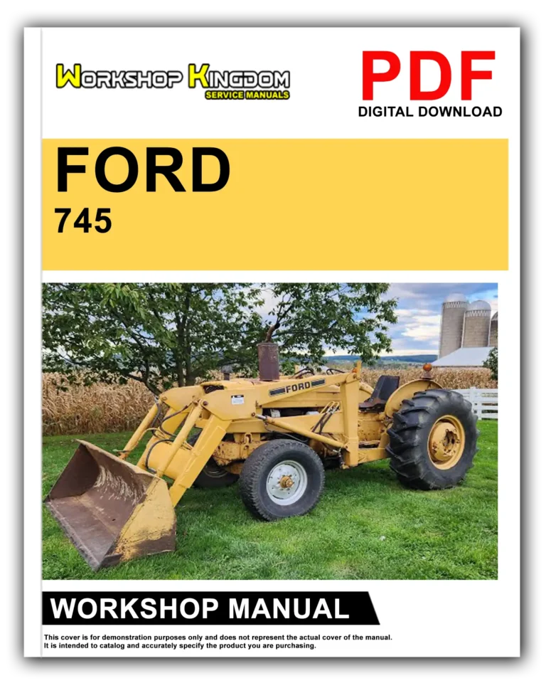 FORD 340 540 Workshop Repair Service Manual – English – PDF Download