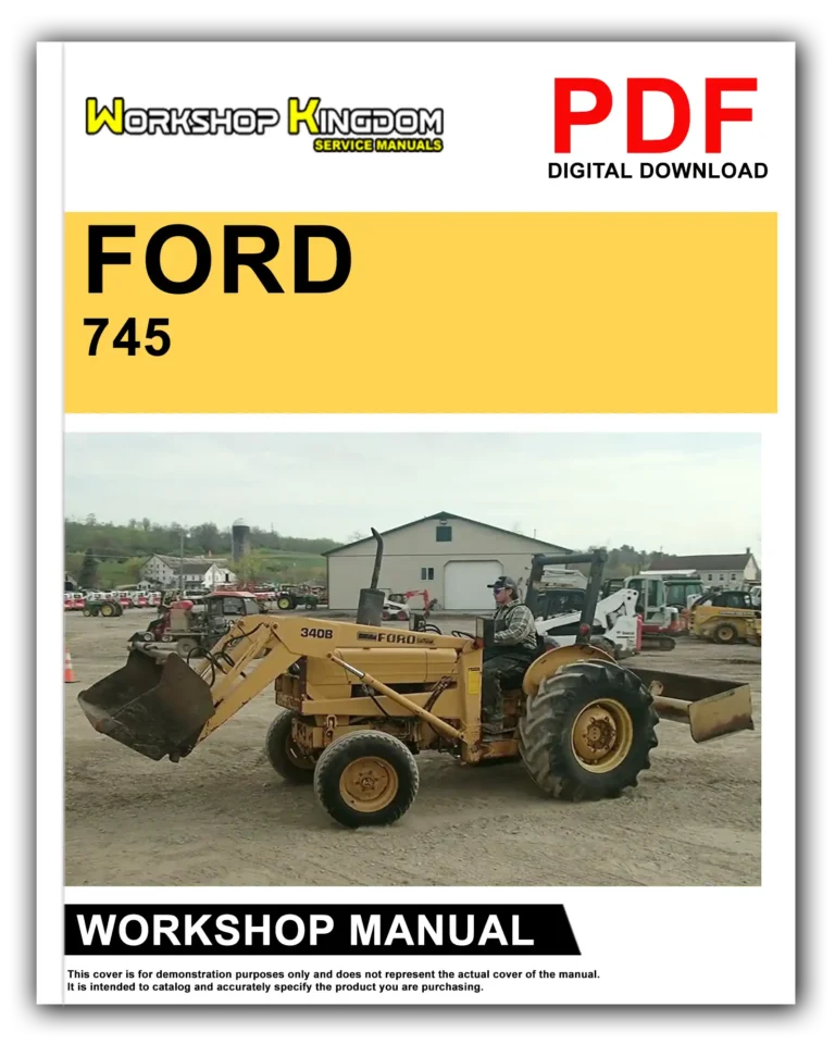 FORD 340B 540B Workshop Repair Service Manual – English – PDF Download