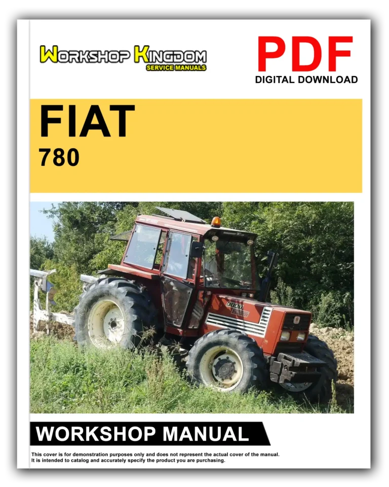 FIAT 780 780DT 880 880DT Workshop Repair Service Manual – English – PDF Download