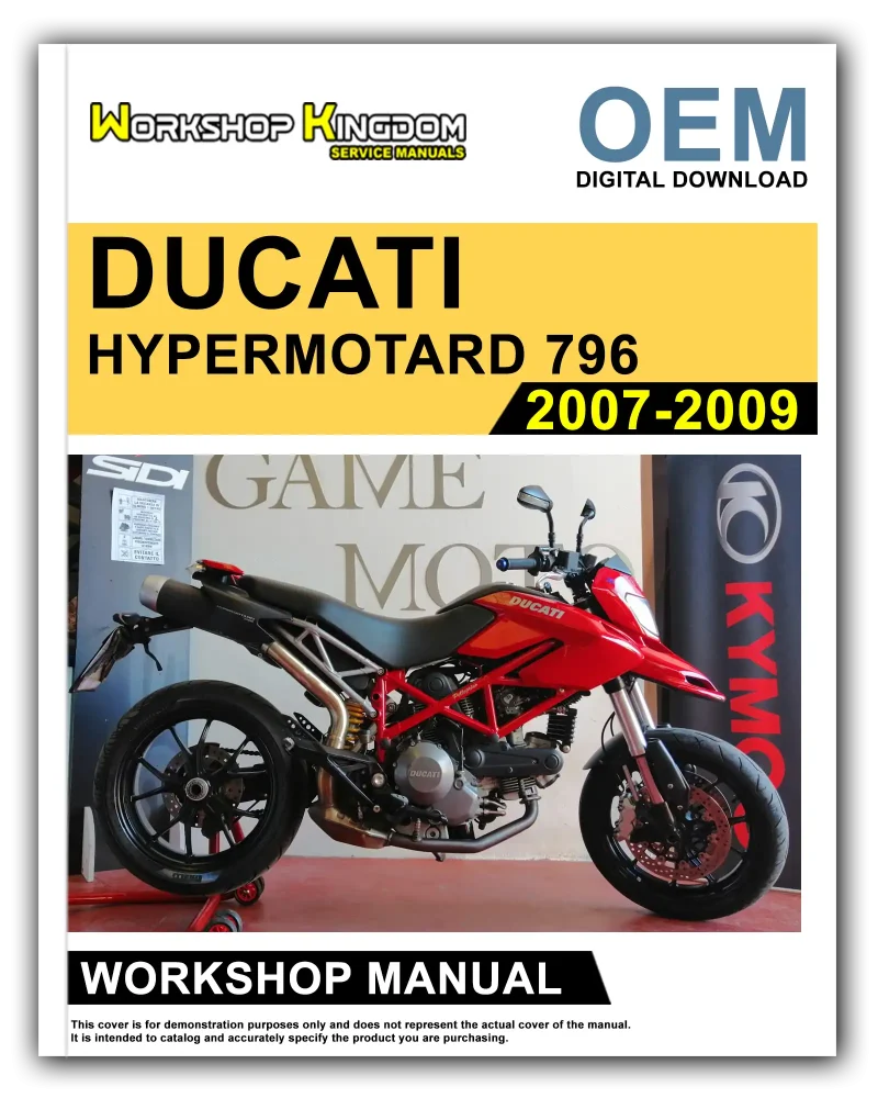 DUCATI HYPERMOTARD 796 Workshop Manual