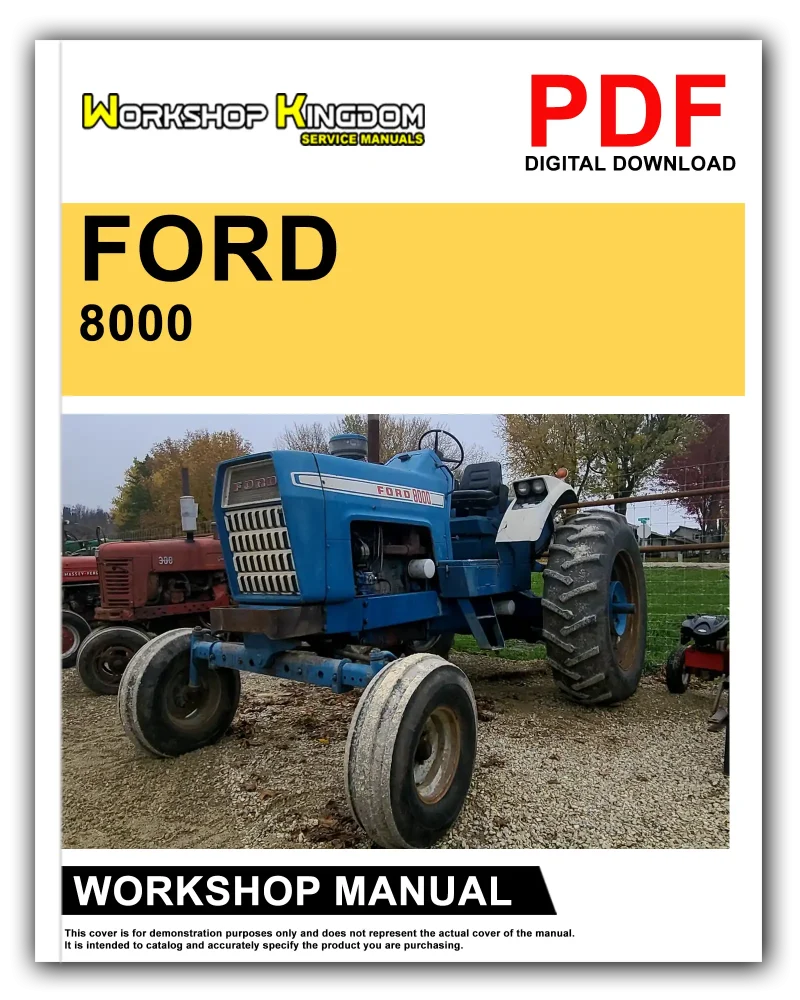 FORD 8000 8600 9000 9600 Workshop Manual
