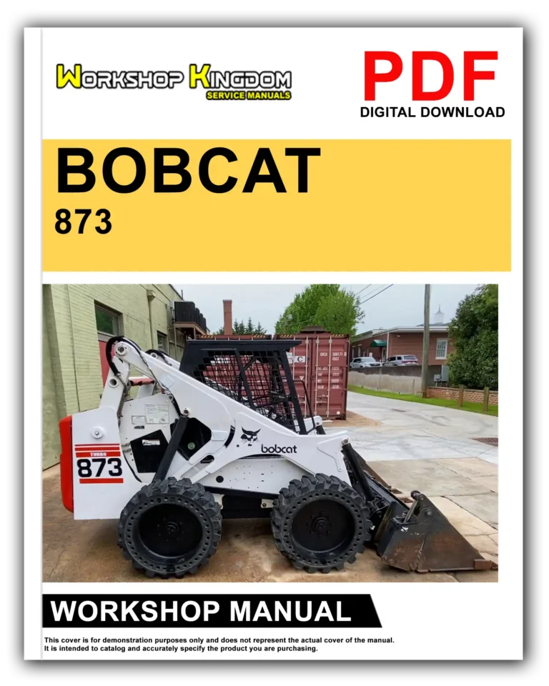 BOBCAT 873 Workshop Repair Service Manual – English – PDF Download