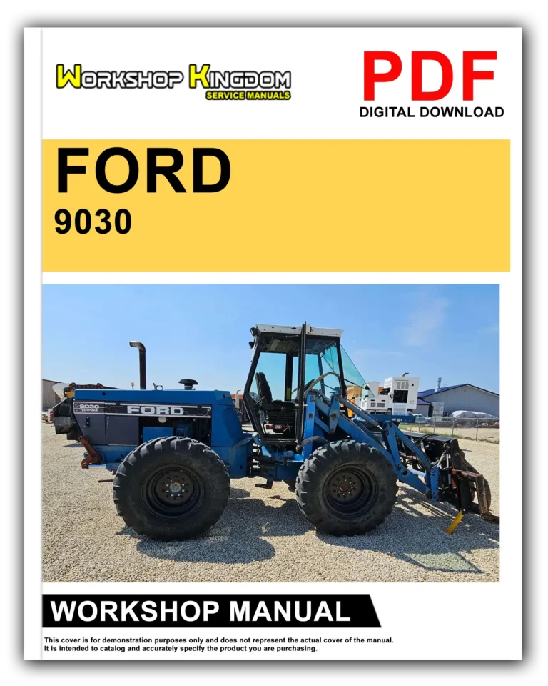 FORD 9030 VERSATILE BIDIRECTIONAL Workshop Repair Service Manual – English – PDF Download