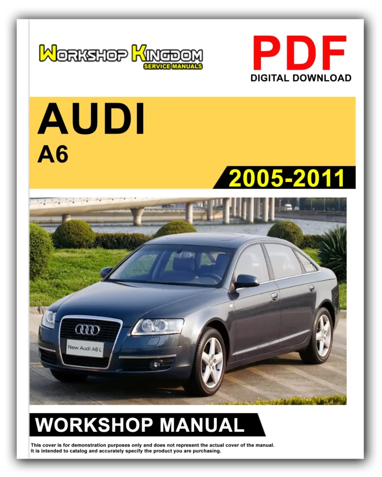 AUDI A6 (2005-2011) Workshop Repair Service Manual – English – PDF Download