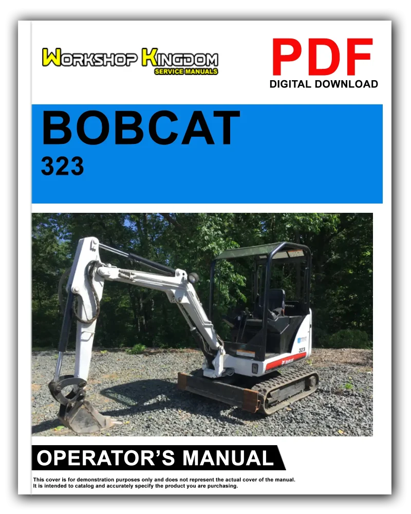 BOBCAT 323 Operator's Manual