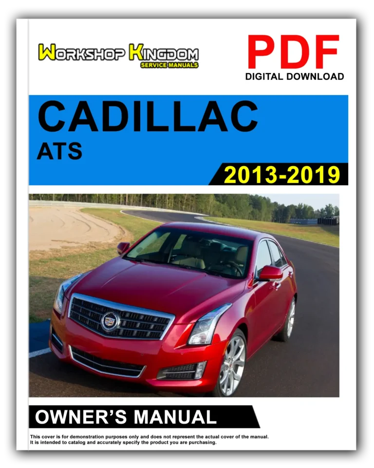CADILLAC ATS (2013-2019) Owner’s Manual – English – PDF Download