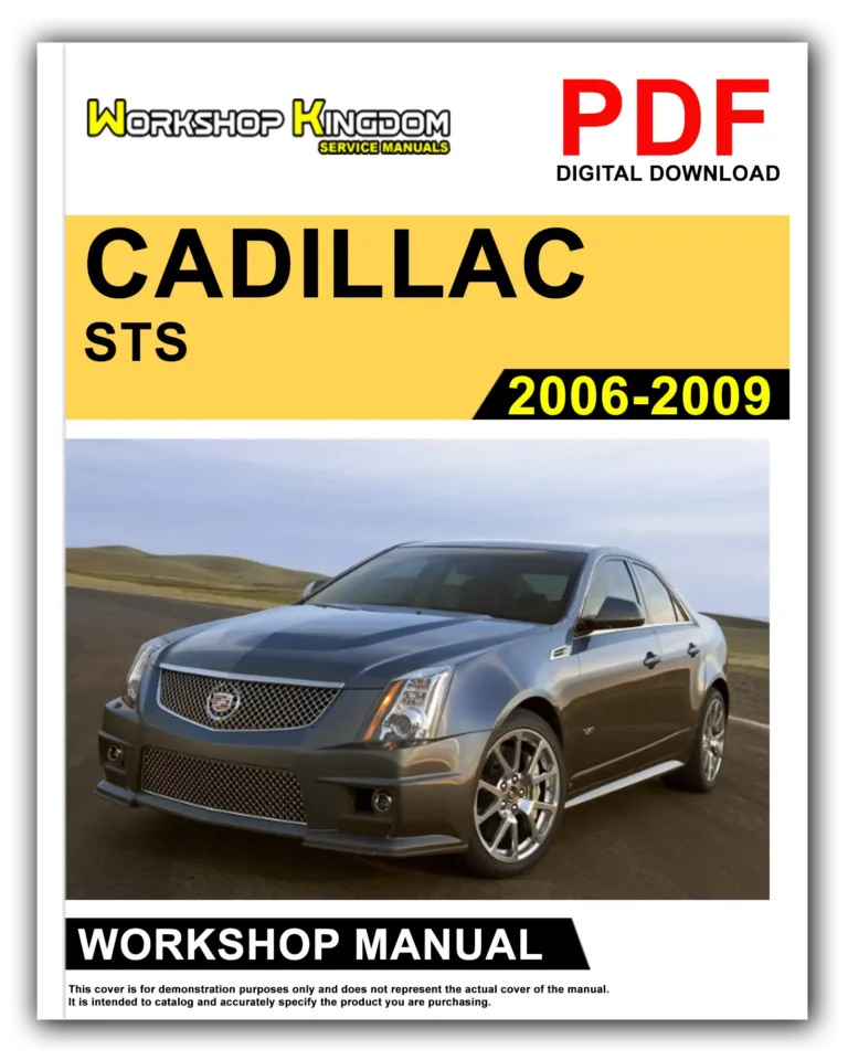 CADILLAC STS (2006-2009) Workshop Repair Service Manual – English – PDF Download