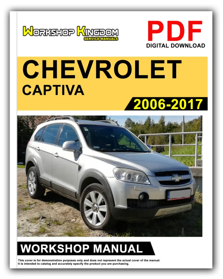 CHEVROLET CAPTIVA (2006-2017) Workshop Repair Service Manual – English – PDF Download