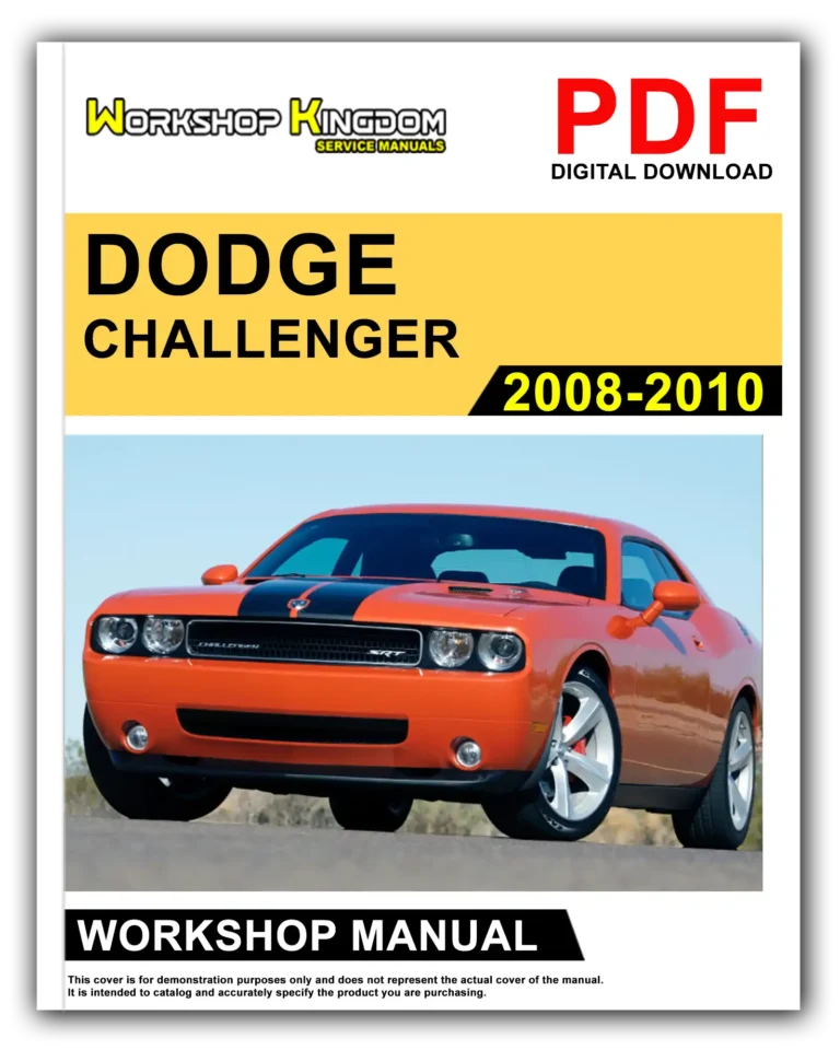 DODGE CHALLENGER (2008-2010) Workshop Repair Service Manual – English – PDF Download