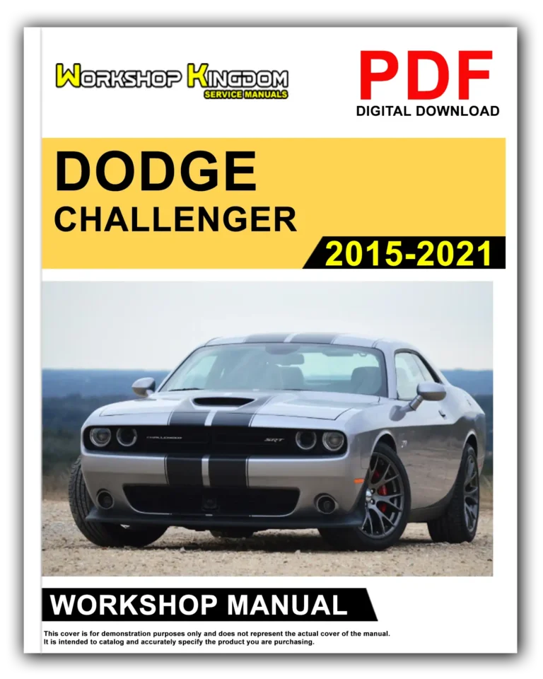 DODGE CHALLENGER (2015-2021) Workshop Repair Service Manual – English – PDF Download