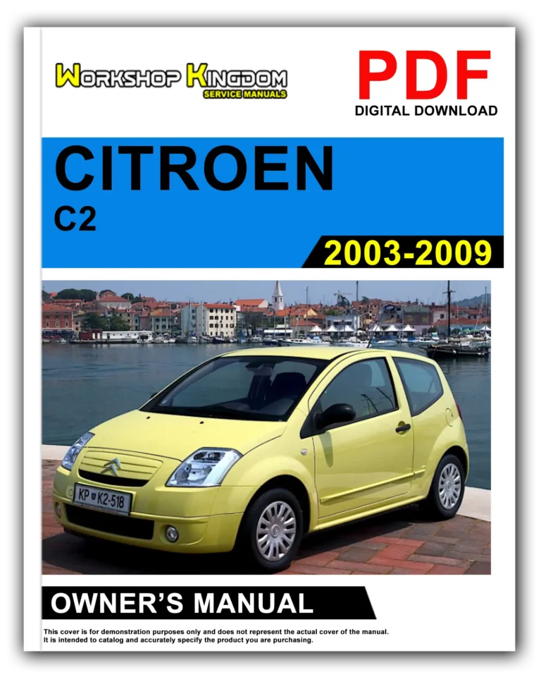 CITROEN C2 (2003-2009) Owner’s Manual – English – PDF Download