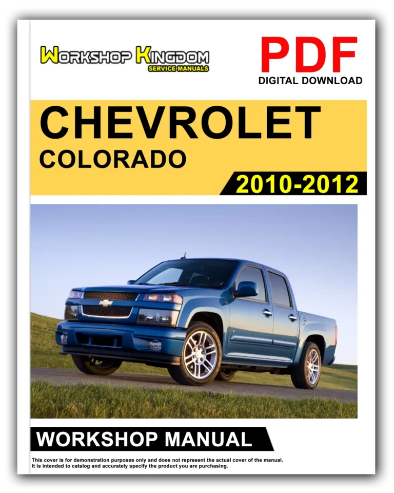 CHEVROLET COLORADO (2010-2012) Workshop Repair Service Manual – English – PDF Download