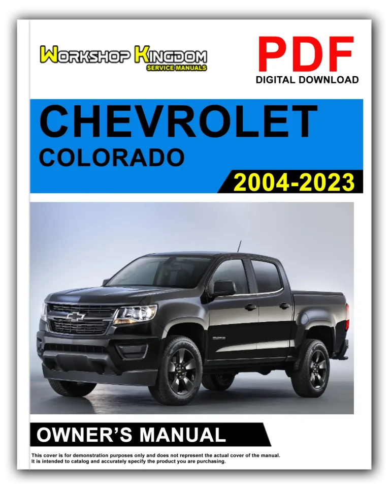 CHEVROLET COLORADO (2004-2023) Owner’s Manual – English – PDF Download