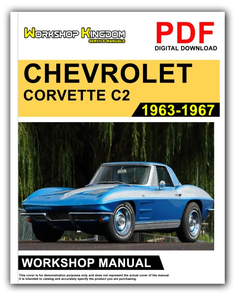CHEVROLET CORVETTE C2 (1963-1967) Workshop Repair Service Manual – English – PDF Download