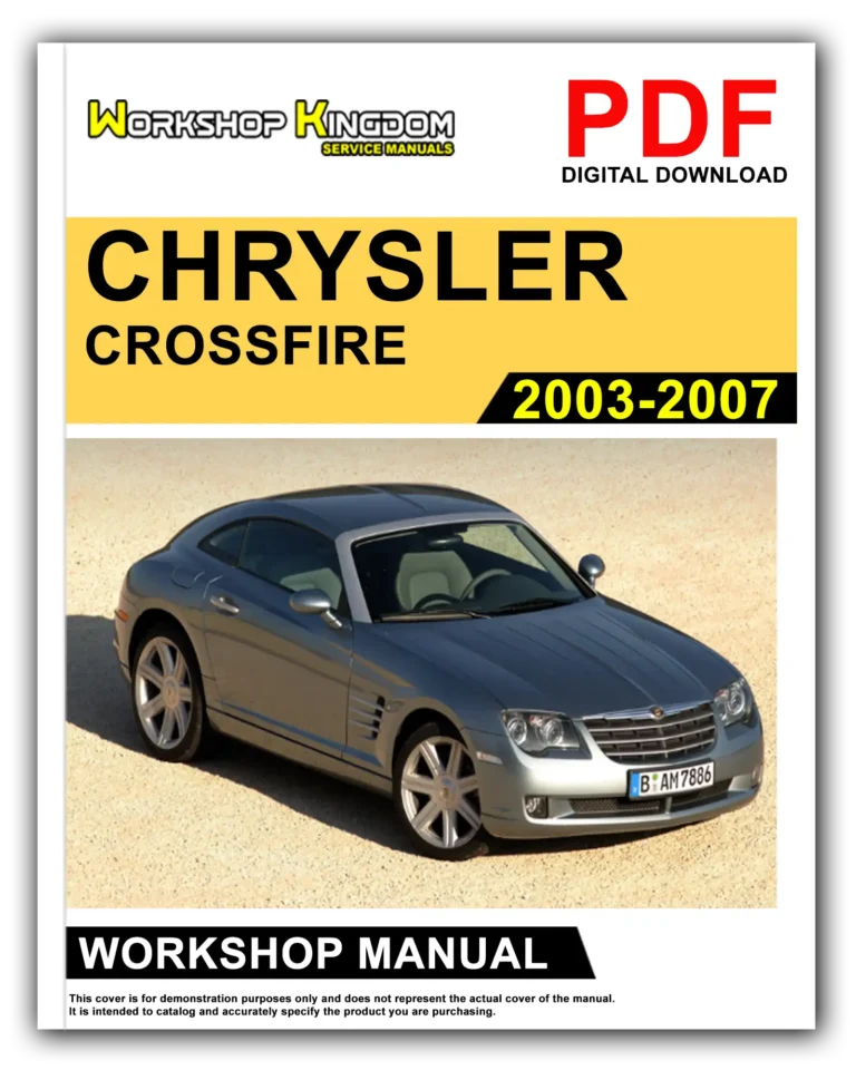 CHRYSLER CROSSFIRE (2003-2007) Workshop Repair Service Manual – English – PDF Download