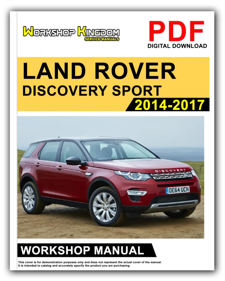 LAND ROVER DISCOVERY SPORT (2014-2017) Workshop Repair Service Manual – English – PDF Download