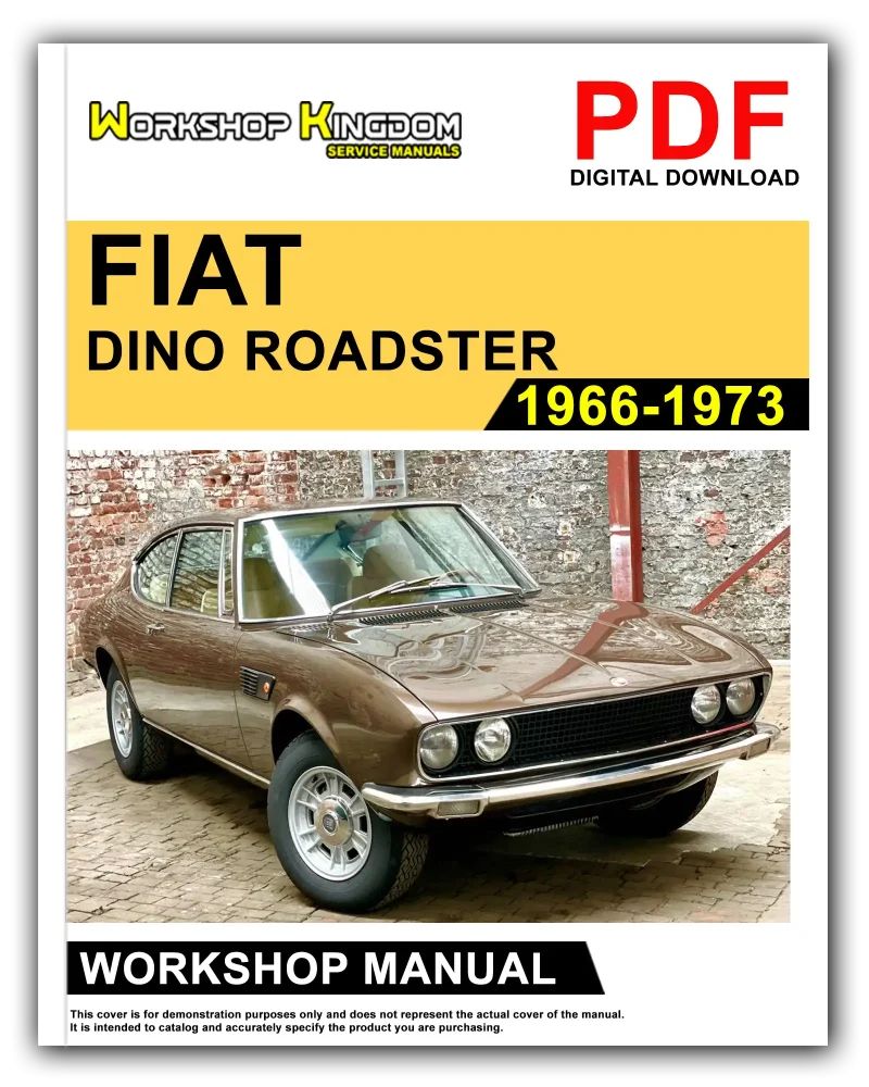 FIAT DINO ROADSTER Workshop Manual