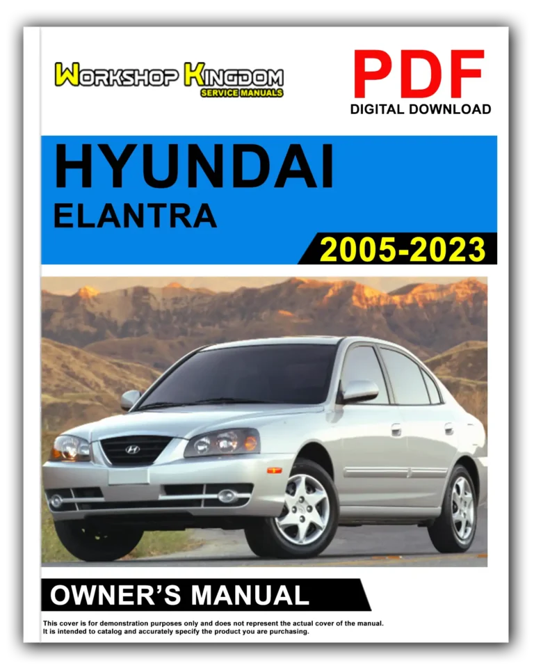 HYUNDAI ELANTRA (2005-2023) Owner’s Manual – English – PDF Download