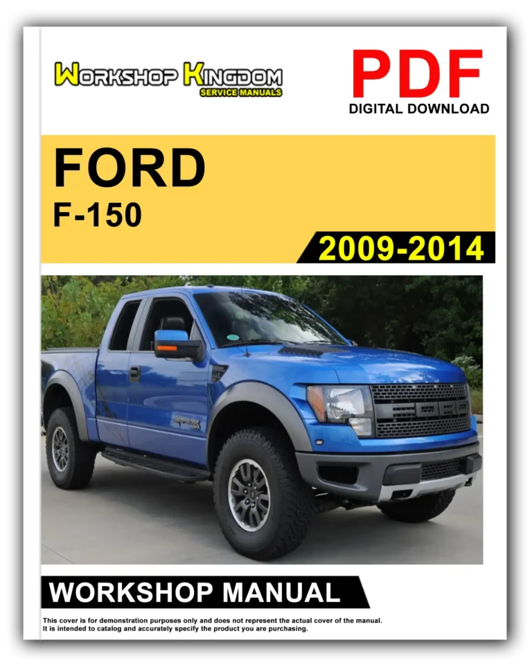 FORD F-150 (2009-2014) Workshop Repair Service Manual – English – PDF Download